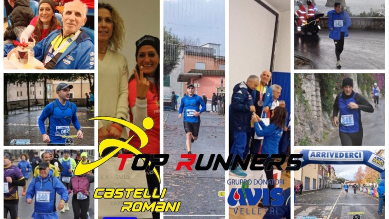 Castelli Romani: Top Runners protagonisti tra Artena e Capri, nel segno dello sport e della memoria