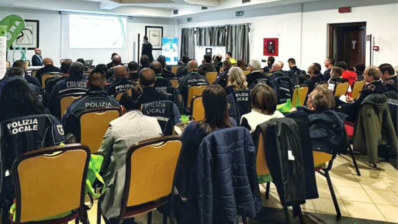 Grande successo per il corso organizzato da Flora Multiservice dedicato alle forze di Polizia Locale