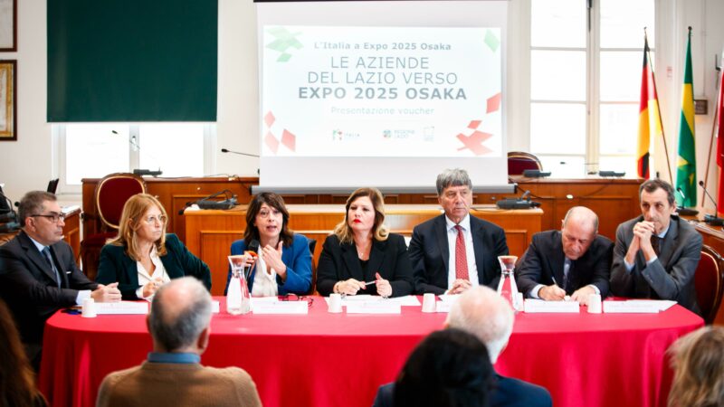 La Regione Lazio lancia il bando per la partecipazione delle imprese a Expo Osaka 2025